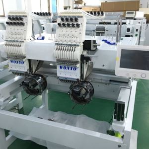 핫 세일 WONYO Desktop 2 헤드 자수기